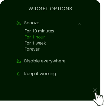 How to disable 3DEarth widget